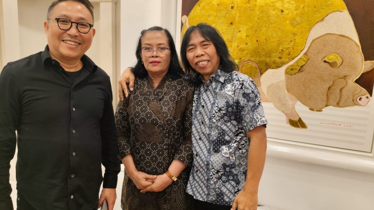Langkah Emas Mas Dibyo Berpameran Tunggal di Pop-up Gallery Talenta Plaza Indonesia