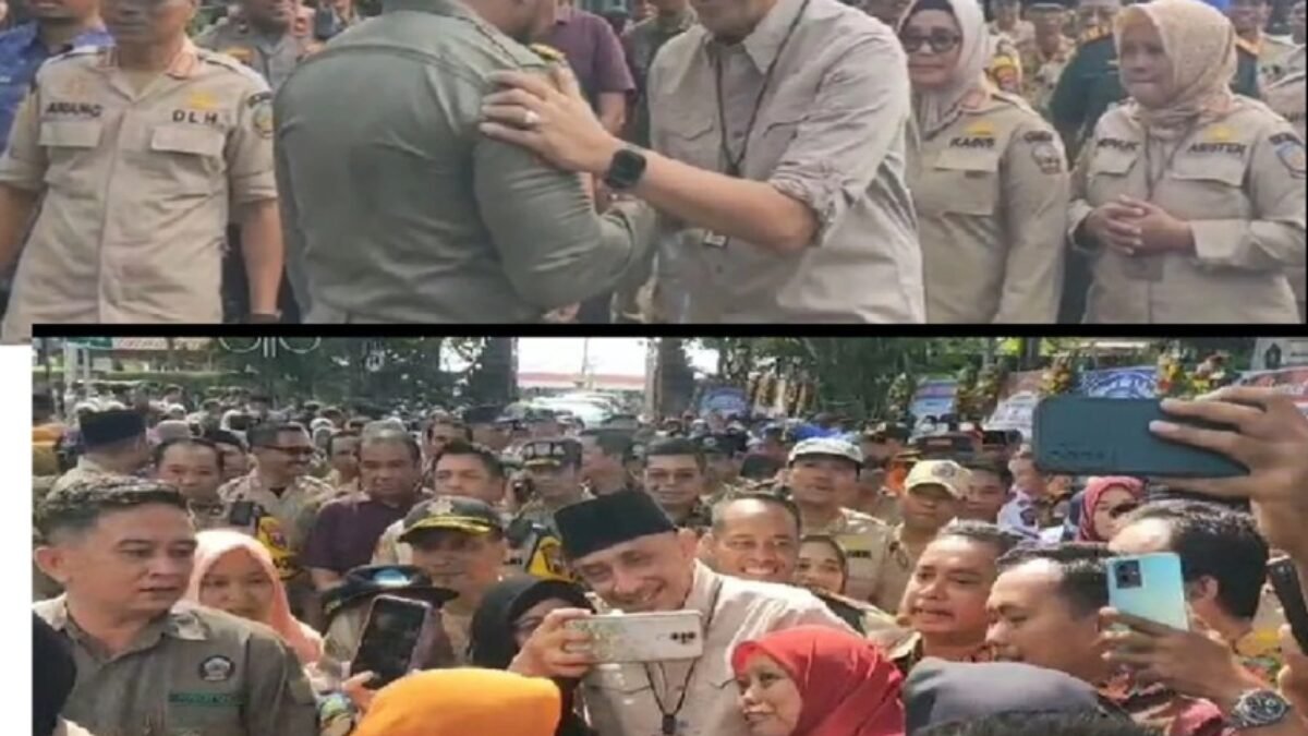 Momen Haru ASN dan Warga Bangkalan saat Pj Bupati Arief M Edie Pamit Purna Tugas