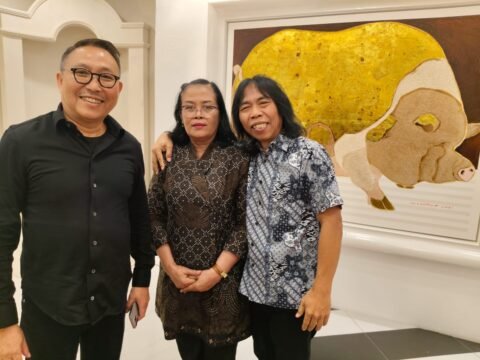 Langkah Emas Mas Dibyo Berpameran Tunggal di Pop-up Gallery Talenta Plaza Indonesia