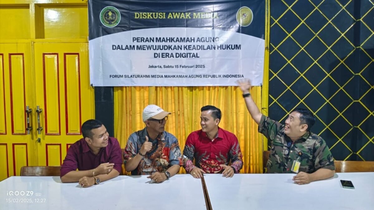 FORSIMEMA Gelar FGD Bahas Mahkamah Agung RI Wujudkan Keadilan Di Era Digital FORSIMEMA Gelar FGD Bahas Mahkamah Agung RI Wujudkan Keadilan Di Era Digital