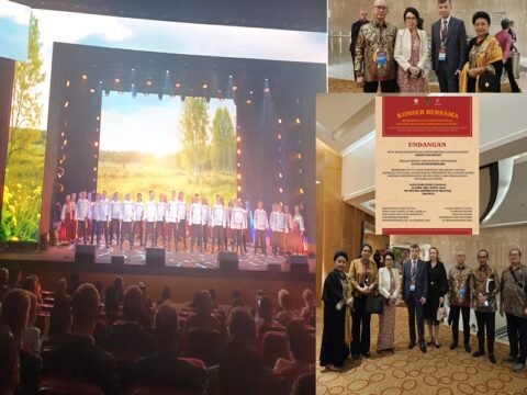 Konser Bersama Memperingati 75 Tahun Hubungan Diplomatik Indonesia dan Rusia