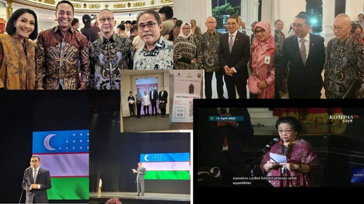 Pertunjukan Bertajuk Imam Al-Bukhari dan Soekarno Serta Forum Bisnis Uzbek Pertunjukan Bertajuk Imam Al-Bukhari dan Soekarno Serta Forum Bisnis Uzbek