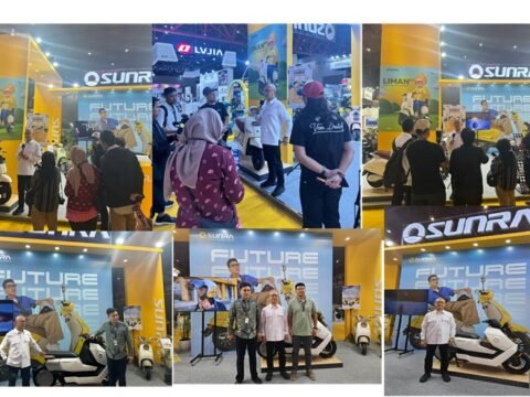 SUNRA Hadirkan Motor Listrik Canggih di Asiabike Jakarta 2025