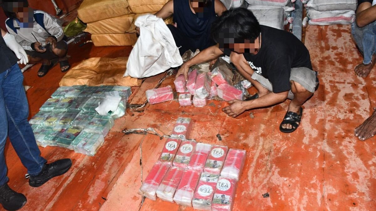 TNI AL Gagalkan Penyelundupan Narkotika Senilai Rp7 Triliun