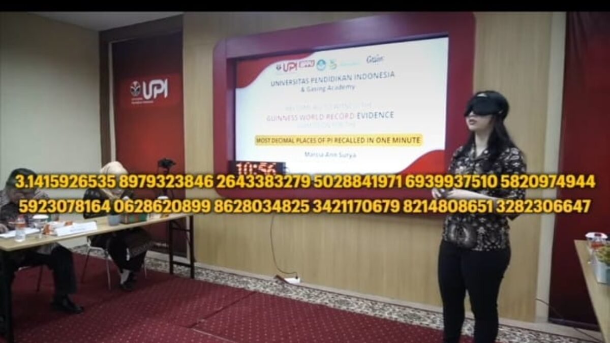 Anak Muda Indonesia Pecahkan Rekor Dunia! Anak Muda Indonesia Pecahkan Rekor Dunia!