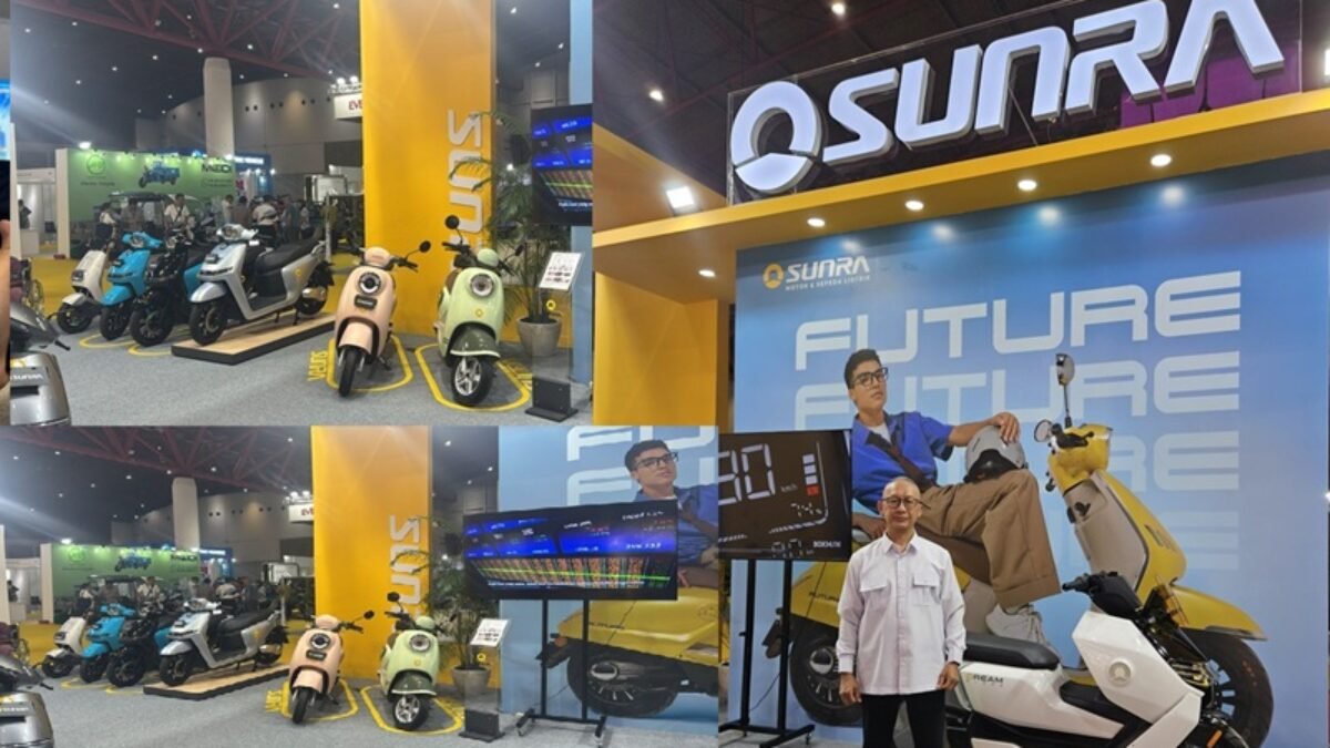 SUNRA Raih Dua Penghargaan di PEVS 2025: Best Booth dan Inovasi Skuter Listrik