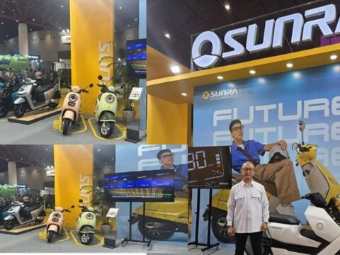 SUNRA Raih Dua Penghargaan di PEVS 2025: Best Booth dan Inovasi Skuter Listrik