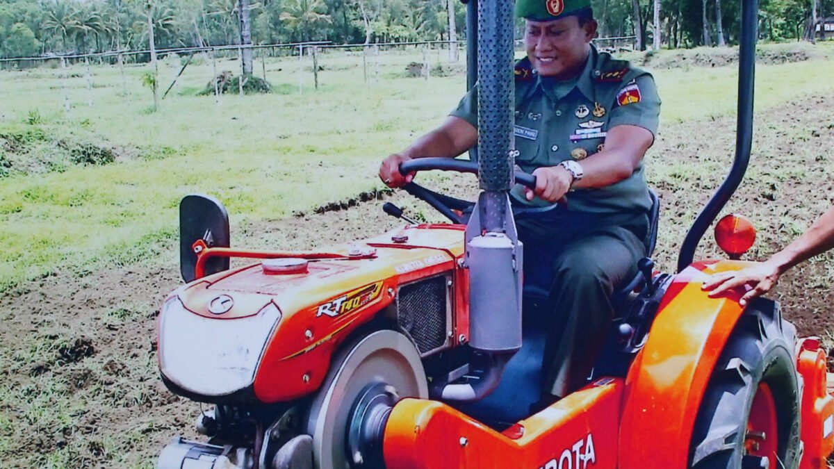 Brigjen TNI Harzeni Paine, S.H., M.A.  Sudah Menerapkan Program Ketahanan Pangan Saat Menjadi Dandim 0703 di Cilacap, Tahun 2013