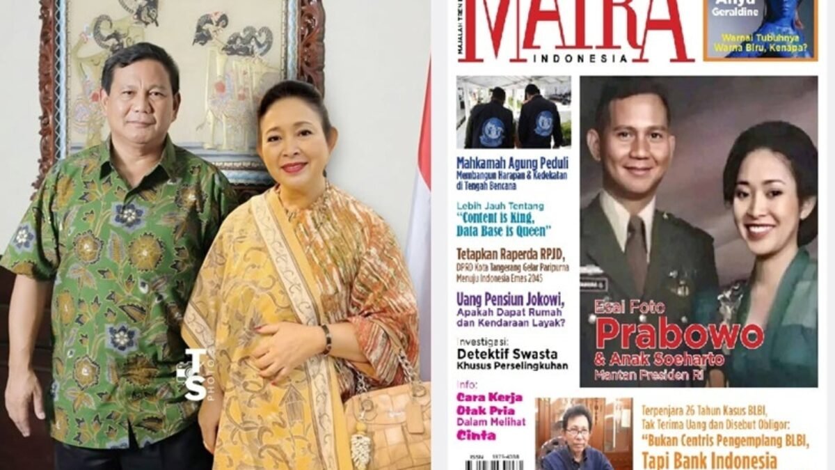 Jejak Cinta dan Politik: Titiek Soeharto, Prabowo Subianto, dan Bayang-Bayang 1998