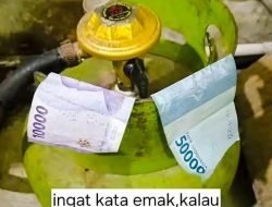 Ingat Kata Emak, Kalau Mau Kaya Uang Harus Di Tabung. Benarkah Foto Ini?