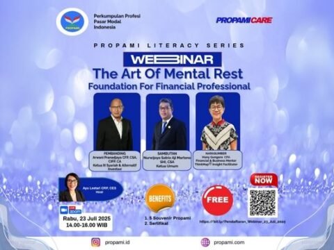 Webinar PROPAMI “The Art of Mental Rest” Bahas Pentingnya Istirahat Psikis untuk Profesional Finansial