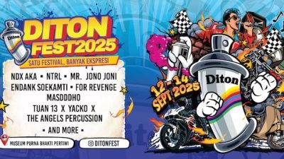 Diton Fest 2025: 3 Hari Festival Musik & Gaya Hidup Urban, Segera Pesan Tiket!