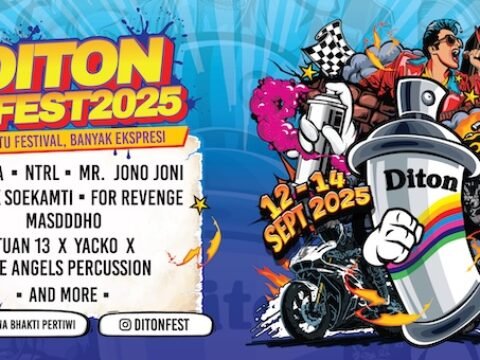 Diton Fest 2025: 3 Hari Festival Musik & Gaya Hidup Urban, Segera Pesan Tiket!