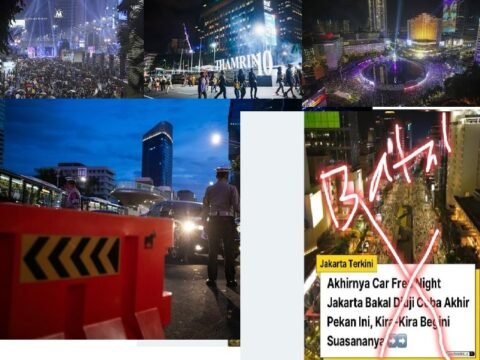 Car Free Night Jakarta dari Sudirman-Thamrin hingga Monas Batal Digelar, Ini Penjelasan Pemprov