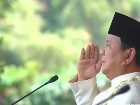 Perdana, Presiden Prabowo Pimpin Upacara Detik-Detik Proklamasi HUT ke-80 RI