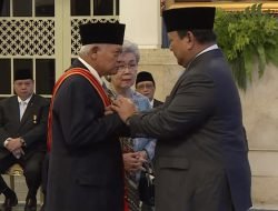 Purnomo Yusgiantoro Penerima Bintang Mahaputera Adipurna dari Presiden Prabowo