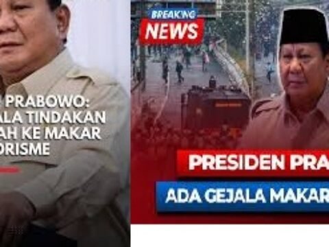 Presiden Prabowo Mengulang Kata Makar