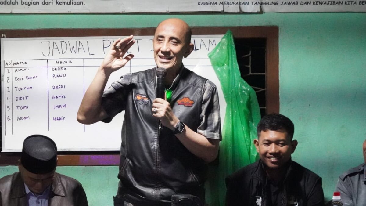Arief M Edie Sosialisasikan Trantibumlinmas dan Hidupkan Kembali Siskamling di Sumatera Selatan Arief M Edie Sosialisasikan Trantibumlinmas dan Hidupkan Kembali Siskamling di Sumatera Selatan
