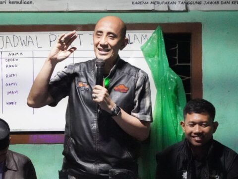 Arief M Edie Sosialisasikan Trantibumlinmas dan Hidupkan Kembali Siskamling di Sumatera Selatan
