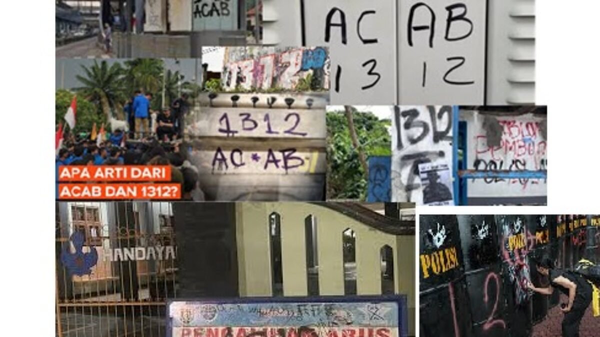 Geger Coretan ACAB 1312: Simbol Perlawanan atau Sekadar Vandalisme?
