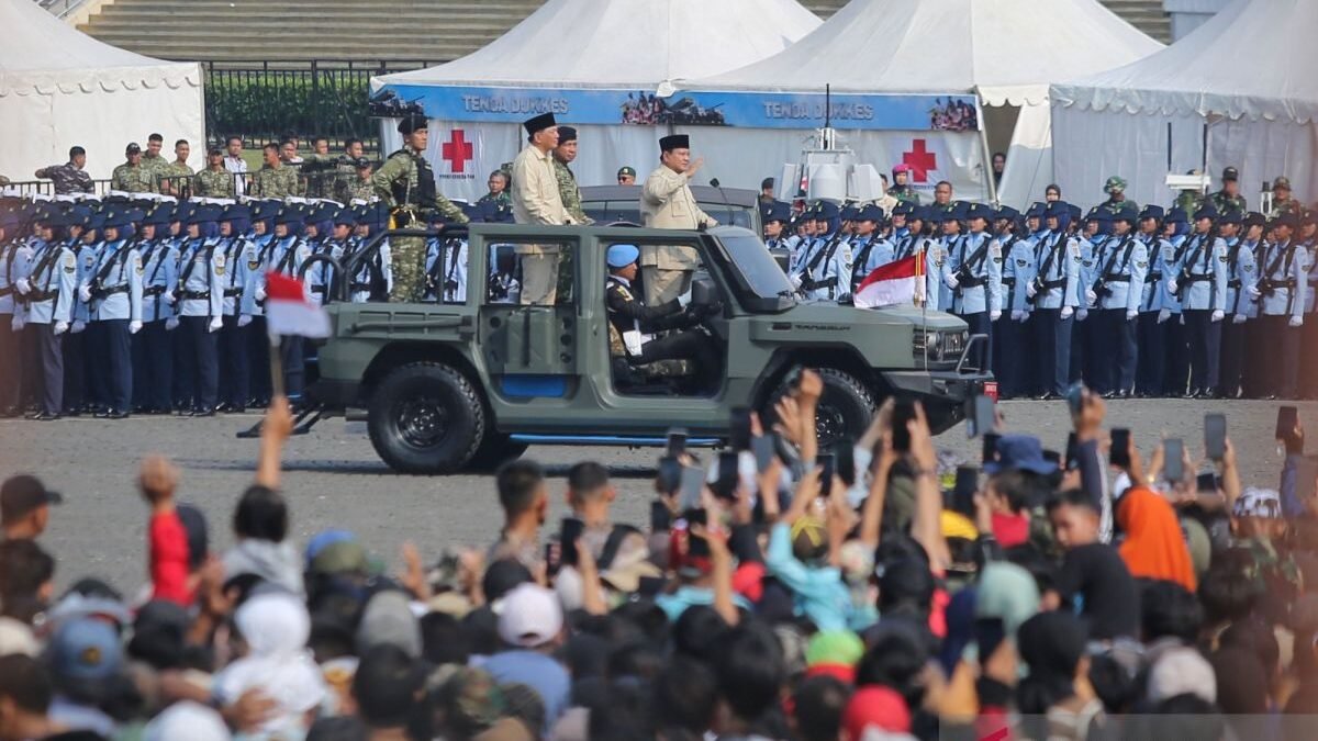 Pesan Presiden di HUT TNI: Ikuti Perkembangan Teknologi, AI. Jangan Berhenti Menggembleng Diri Pesan Presiden di HUT TNI: Ikuti Perkembangan Teknologi, AI. Jangan Berhenti Menggembleng Diri