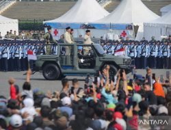 Pesan Presiden di HUT TNI:  Ikuti Perkembangan Teknologi, AI. Jangan Berhenti Menggembleng Diri