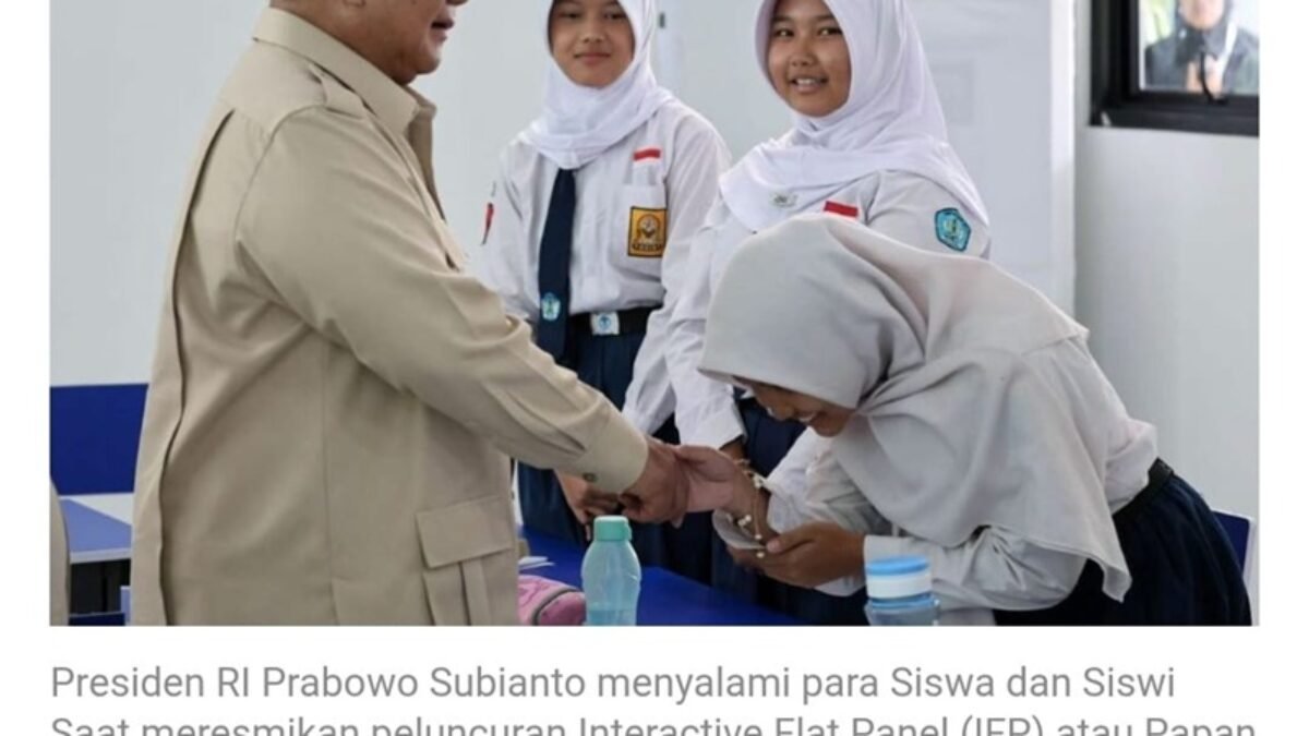 Prabowo Perkaya Pendidikan Anak lewat Digitalisasi