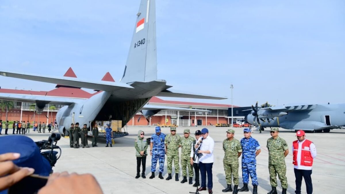 Presiden Prabowo Perintahkan Respons Cepat: Armada Udara Dikerahkan, Dapur Umum Dibuka di Sumatera