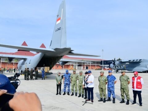 Presiden Prabowo Perintahkan Respons Cepat: Armada Udara Dikerahkan, Dapur Umum Dibuka di Sumatera
