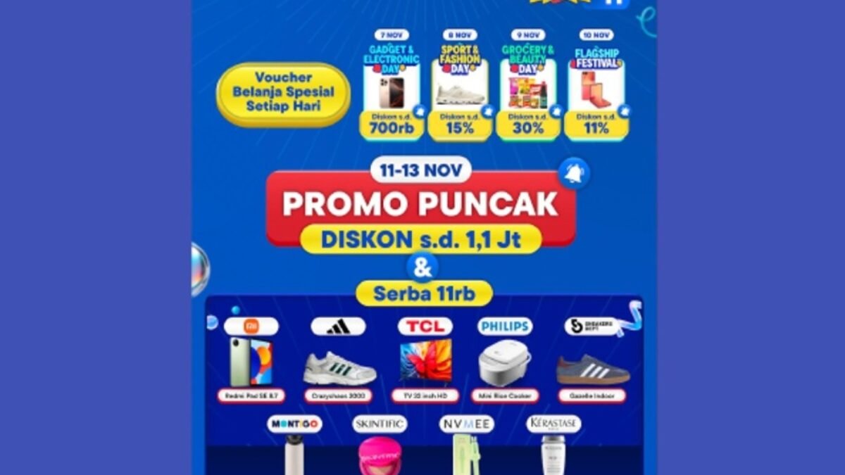 Daftar dan Harga Promo 11.11 Mesin Cuci Top Loading Terbaik