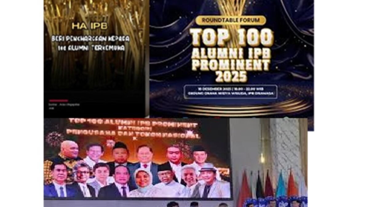Laksamana Ade Supandi Terima Penghargaan Top 100 Alumni IPB Prominent Laksamana Ade Supandi Terima Penghargaan Top 100 Alumni IPB Prominent