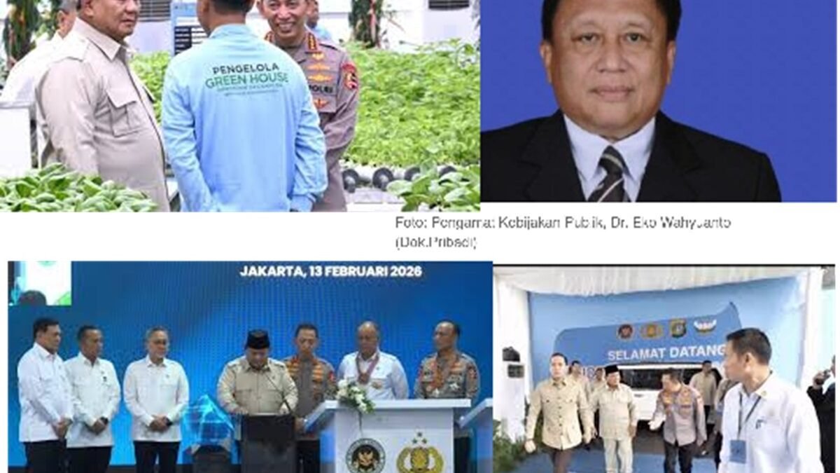 Pengabdian TNI-Polri dan Ketahanan Pangan, ​Oleh: Dr. Eko Wahyuanto