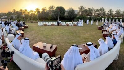 Melanjutkan Lawatan ke UEA, Prabowo Temui Presiden MBZ Bahas Penguatan Investasi