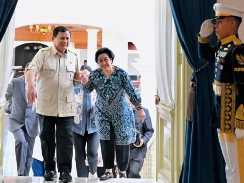 Presiden Prabowo Subianto Terima Kedatangan Presiden RI ke-5, Megawati Soekarnoputri
