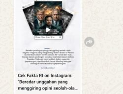 Hoaks Foto Prabowo dan Trump Pamer Daging Babi, Berikut Faktanya!