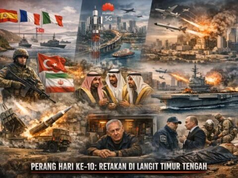 Perang Hari ke-10: Retakan di Langit Timur Tengah