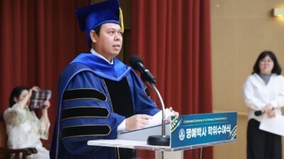 Sultan Najamudin (Ketua DPD RI) Terima Gelar Doktor Honoris Causa dari Universitas Maritim Korea