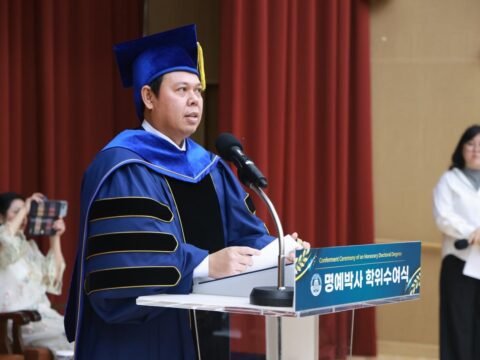 Sultan Najamudin (Ketua DPD RI) Terima Gelar Doktor Honoris Causa dari Universitas Maritim Korea