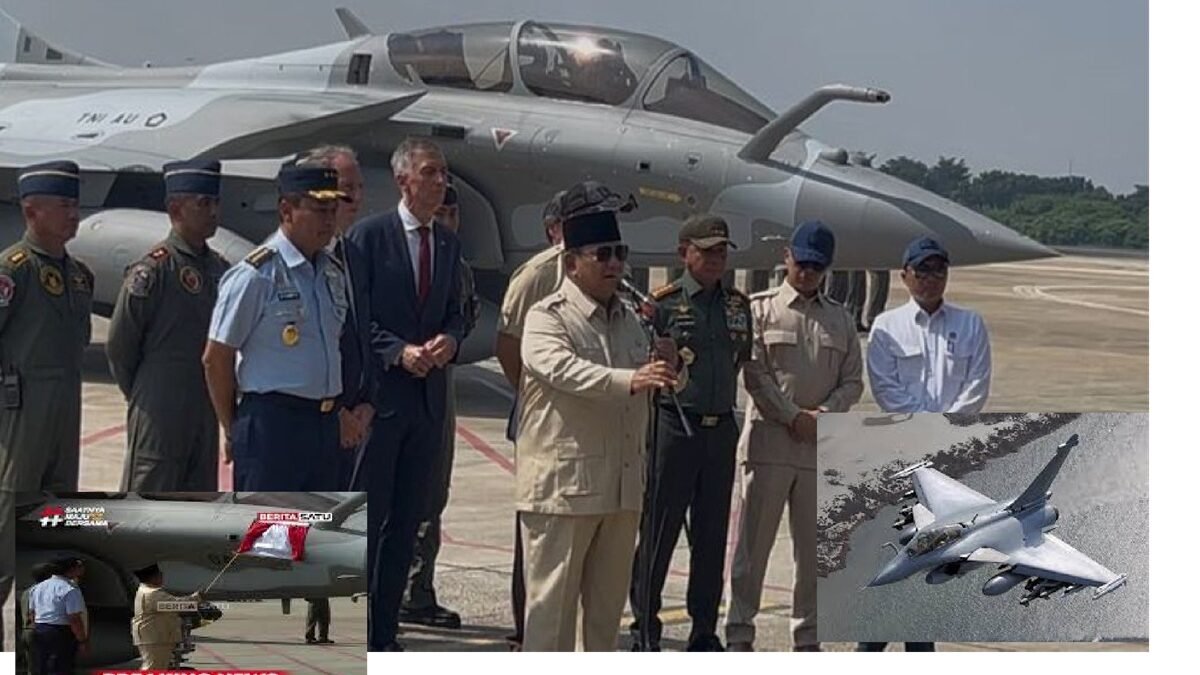 Enam Pesawat Rafale Indonesia Akhirnya Datang! Prabowo: Pertahanan Kunci Stabilitas Negara