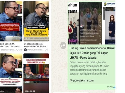 KaBakom M Qodari Digoyang Serangan Medsos KaBakom M Qodari Digoyang Serangan Medsos