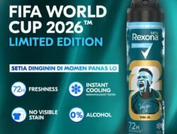 Varian Rexona FIFA untuk Memenuhi Kebutuhan Aktivitas Kalian