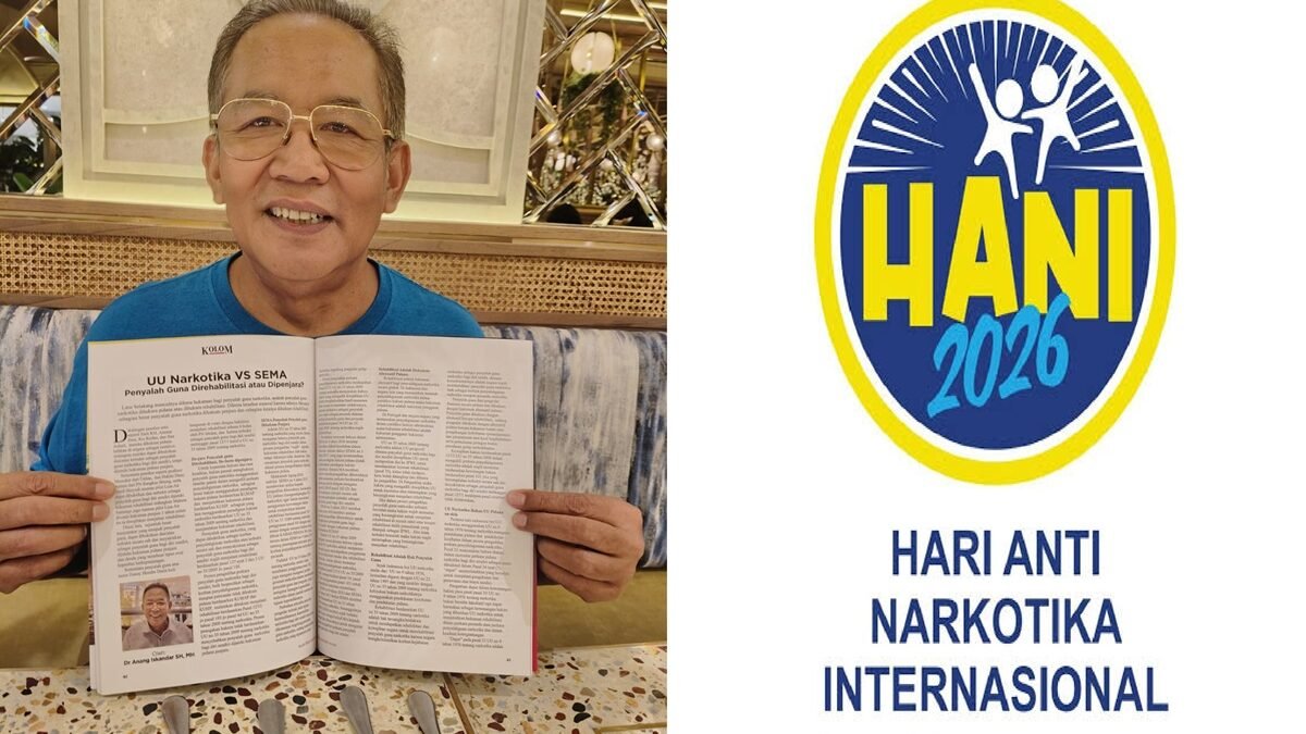 Dr Anang Iskandar: Rehabilitasi atau Penjara? Jalan Panjang Meluruskan Kebijakan Narkotika