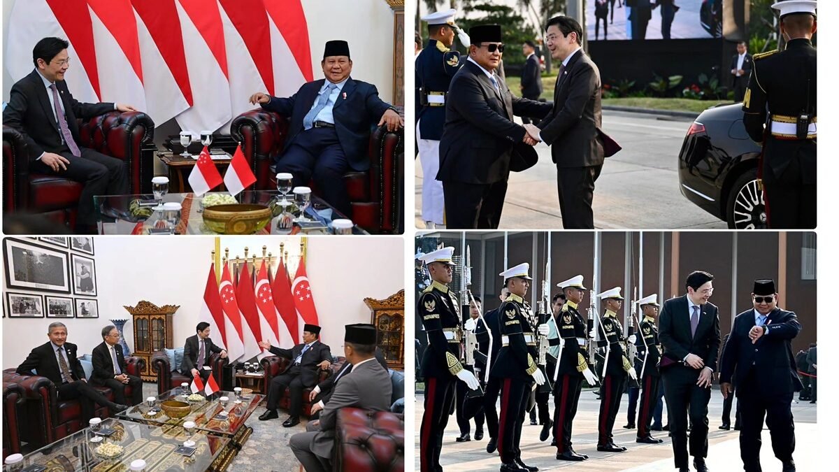 Prabowo–Lawrence Wong Bertemu di Istana, Indonesia–Singapura Perkuat Poros Baru Ekonomi dan Teknologi Prabowo–Lawrence Wong Bertemu di Istana, Indonesia–Singapura Perkuat Poros Baru Ekonomi dan Teknologi