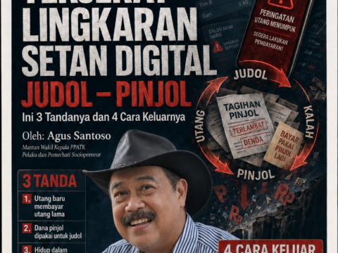 Mantan Wakil Kepala PPATK Bicara Tanda dan Cara Keluar Judol dan Pinjol Mantan Wakil Kepala PPATK Bicara Tanda dan Cara Keluar Judol dan Pinjol