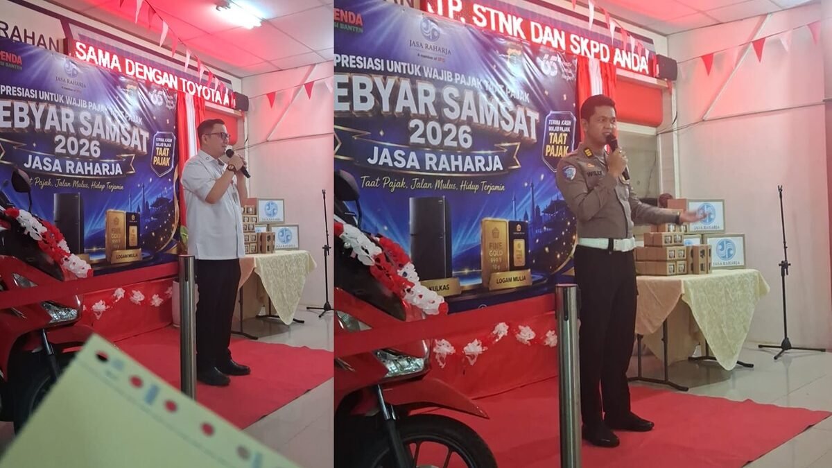 Gebyar Samsat Jasa Raharja 2026 di Samsat Serpong, Apresiasi Untuk Wajib Pajak Taat Pajak