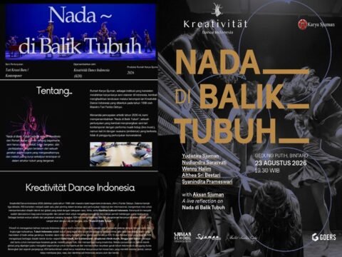 Rumah Karya Sjuman Mempersembahkan Nada di Balik Tubuh, Babak Baru Perjalanan Artistik Kreativität Dance Indonesia