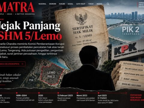 Charlie Chandra Minta KPK Selidiki Proses Pertanahan SHM 5/Lemo di PIK 2 Charlie Chandra Minta KPK Selidiki Proses Pertanahan SHM 5/Lemo di PIK 2