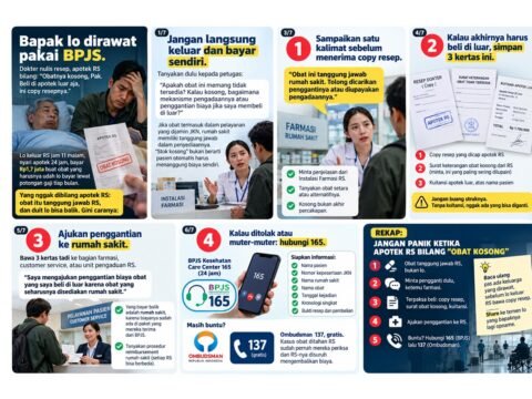 Jangan Panik Ketika Apotek RS Bilang: Obat Kosong