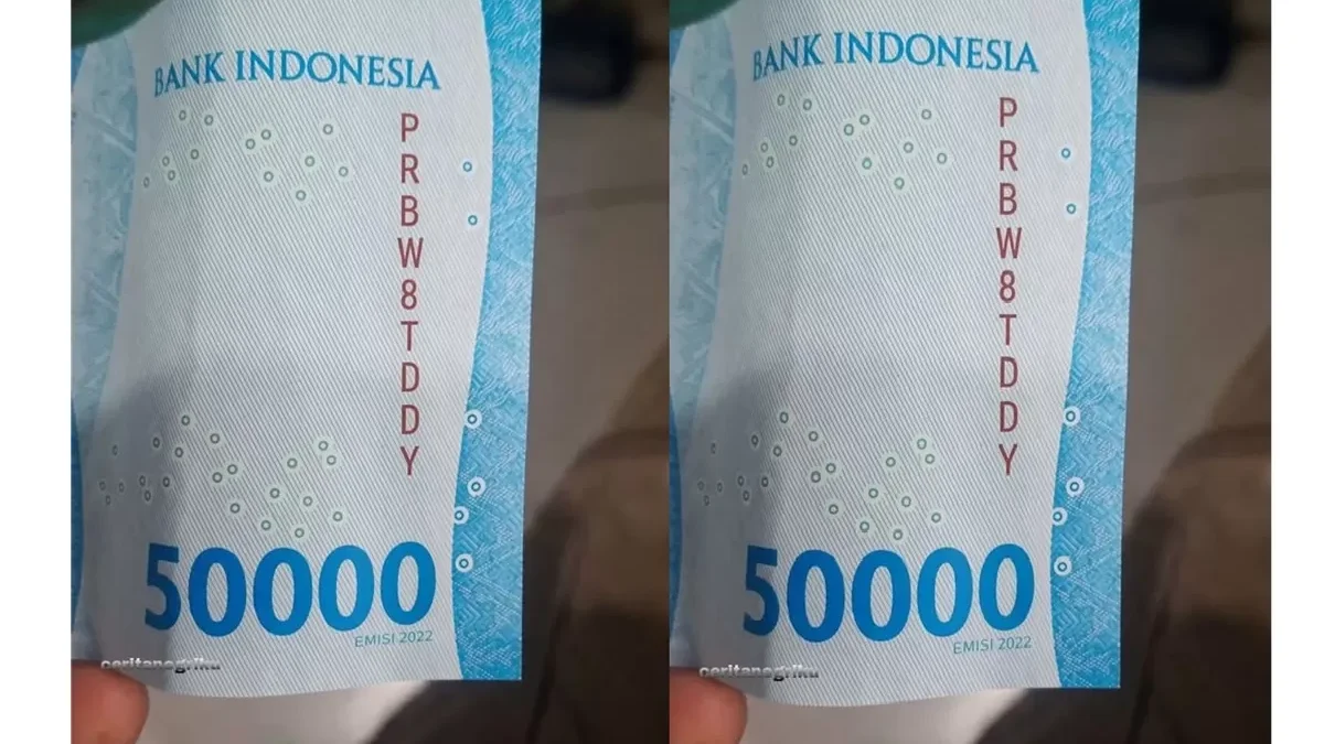 Ketika Nomor Seri Uang Rp50 Ribu Membaca Prabowo dan Teddy