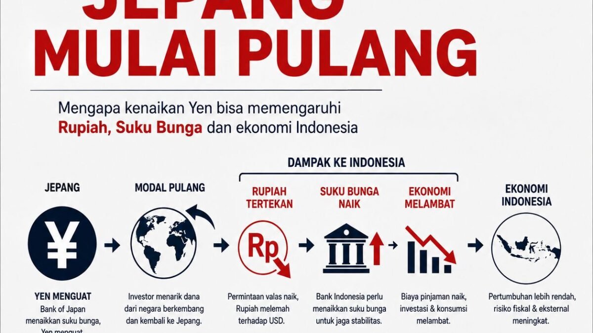 Ketika Uang Murah Jepang Mulai Pulang, Oleh Laksamana Sukardi Ketika Uang Murah Jepang Mulai Pulang, Oleh Laksamana Sukardi